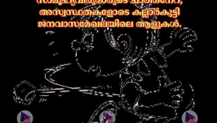 സാമൂഹ്യവിരുദ്ധരുടെ ചാത്തനേറ്; അസ്വസ്ഥതകളോടെ കല്ലാർകുട്ടി ജനവാസമേഖലയിലെ ആളുകൾ.