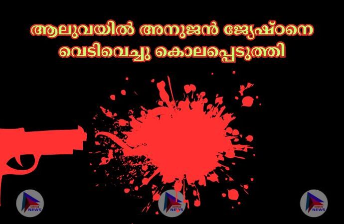 ആലുവയില്‍ അനുജന്‍ ജ്യേഷ്ഠനെ വെടിവെച്ചു കൊലപ്പെടുത്തി