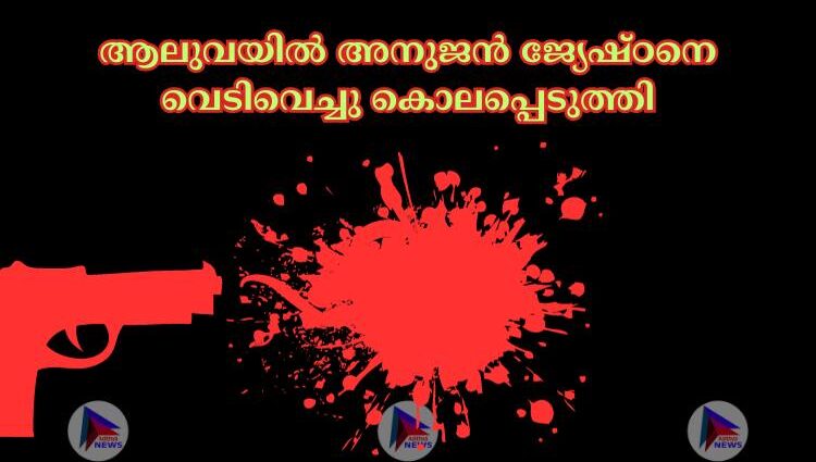 ആലുവയില്‍ അനുജന്‍ ജ്യേഷ്ഠനെ വെടിവെച്ചു കൊലപ്പെടുത്തി