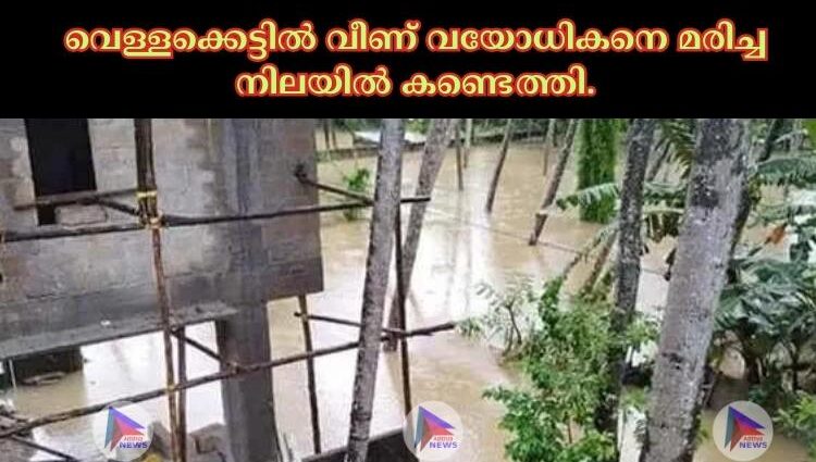 വെള്ളക്കെട്ടില്‍ വീണ് വയോധികനെ മരിച്ച നിലയില്‍ കണ്ടെത്തി.