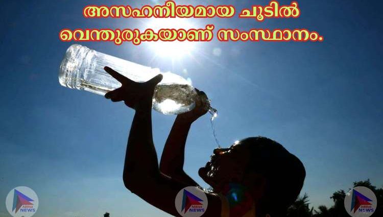 അസഹനീയമായ ചൂടില്‍ വെന്തുരുകയാണ് സംസ്ഥാനം.