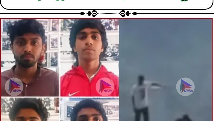 മൂന്നാര്‍ പള്ളിവാസലില്‍ കുരിശിന് മുകളില്‍ കയറി ഫോട്ടോഷൂട്ട് നടത്തിയ 4 യുവാക്കള്‍ അറസ്റ്റില്‍